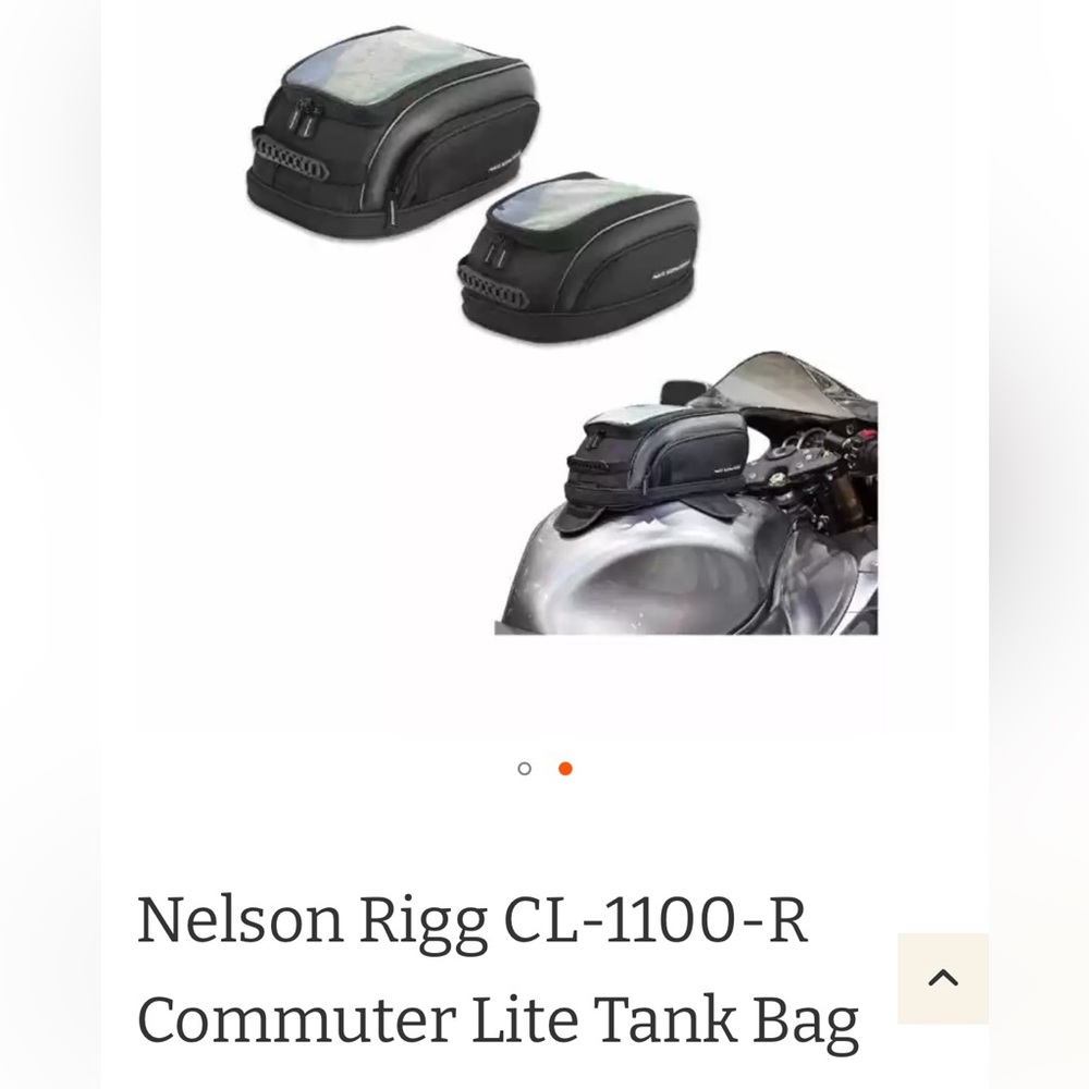 Nelson Rigg motorcycle tank bag see photos for features retail $139++